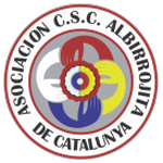 شعار Albirrojita de Catalunya Asociacion C.S.C