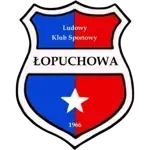 شعار LKS Łopuchowa-Łączki Kucharskie