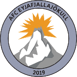 شعار AFC Eyjafjallajökull