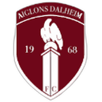 شعار Les Aiglons Dalheim