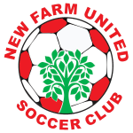 New Farm United شعار New Farm United