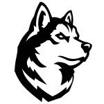 شعار Northeastern Huskies