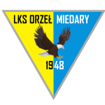 LKS Orzeł Miedary شعار LKS Orzeł Miedary