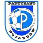 شعار KS Partyzant Dojazdów