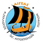 A.S. Aigeas Agion Apostolon Petrion شعار A.S. Aigeas Agion Apostolon Petrion