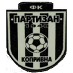 شعار FK Partizan Koprivna