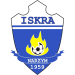 شعار KS Iskra Narzym