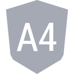 شعار A4