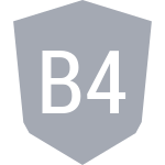 شعار B4